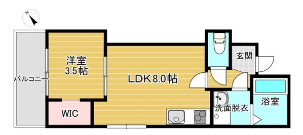 Crecia廿日市駅西の物件間取画像